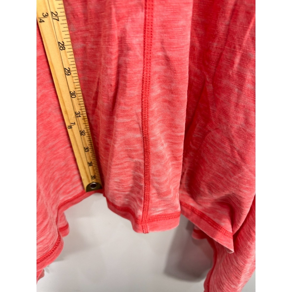 Deborah Glassman DG Waffle Knit Tunic Top XL Lagenlook Asymmetrical‎ Sharkbite - Picture 8 of 9